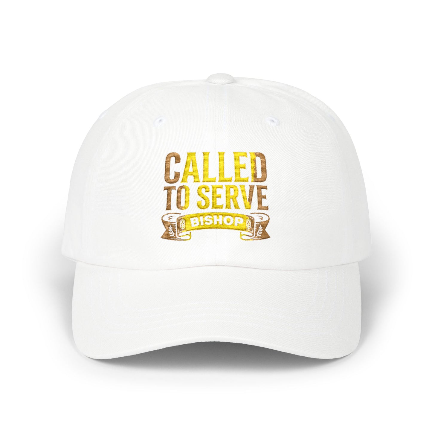Dad Cap — "Called to Serve" Embroidered Church Ministry Hat