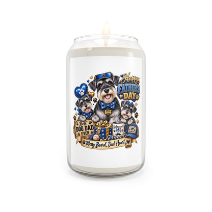 Father’s Day Dog Dad Soy Candle — “Best Dog Dad Ever” 13.75oz Scented Candle