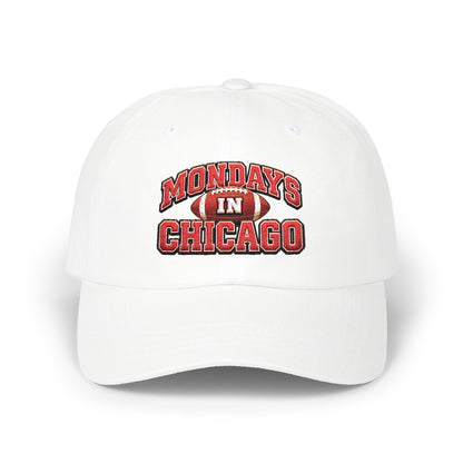 Mondays in Chicago Dad Cap – Vintage Football Logo Baseball Hat