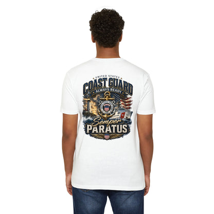 Coast Guard Semper Paratus T-Shirt – U.S. Coast Guard Veteran Tee