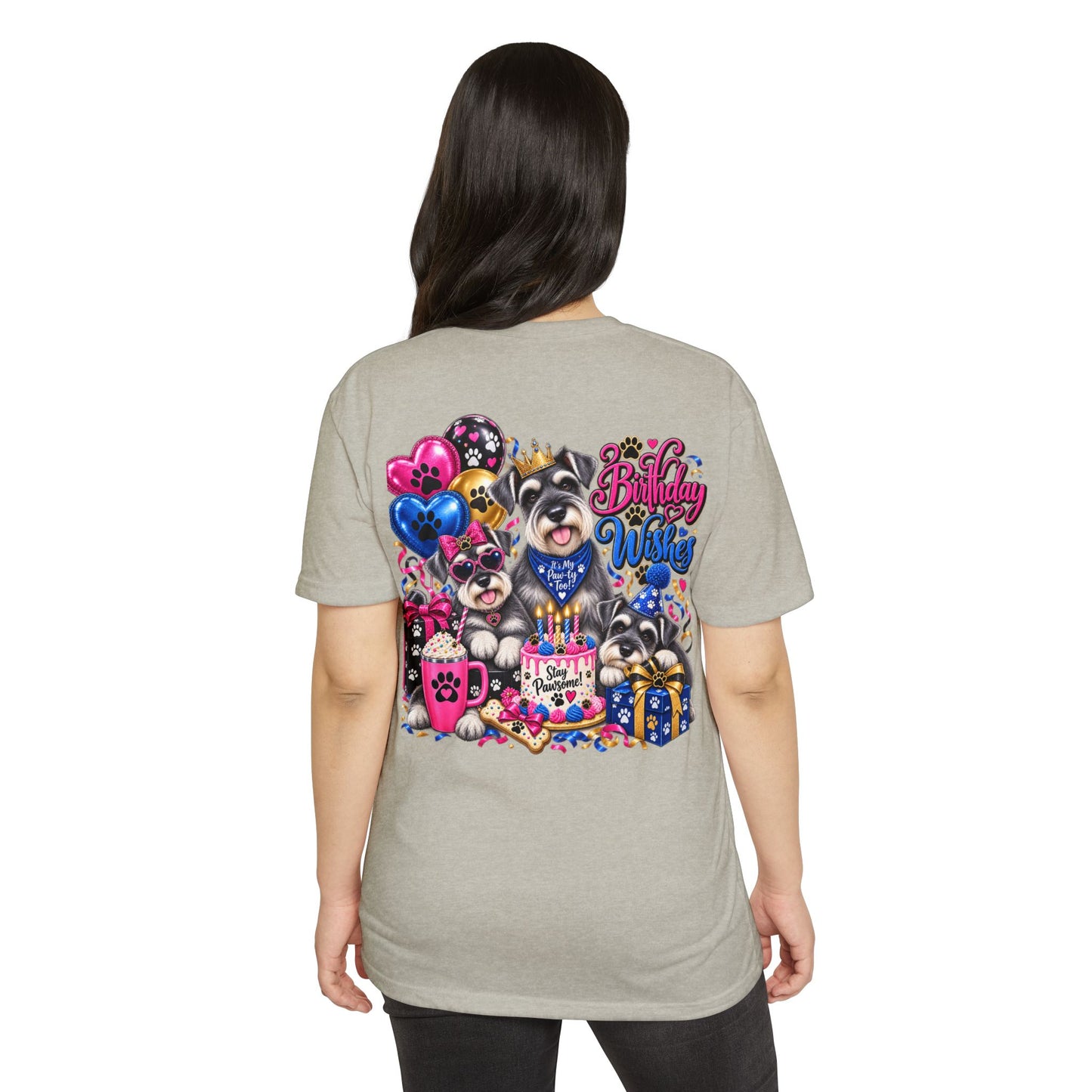 Birthday Wishes Schnauzer T-Shirt