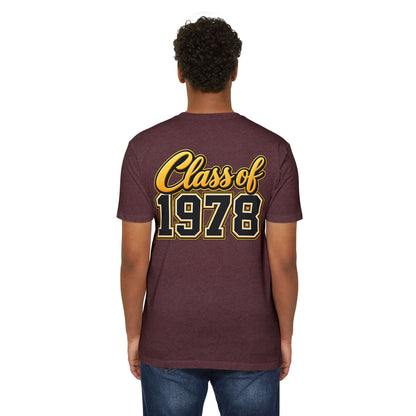 Class of 1978 T-Shirt — Retro Reunion Senior Year Tee