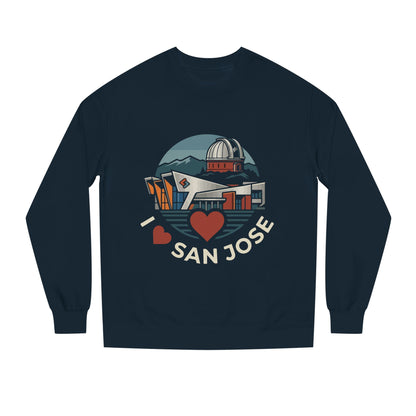 San Jose Heart Crewneck Sweatshirt
