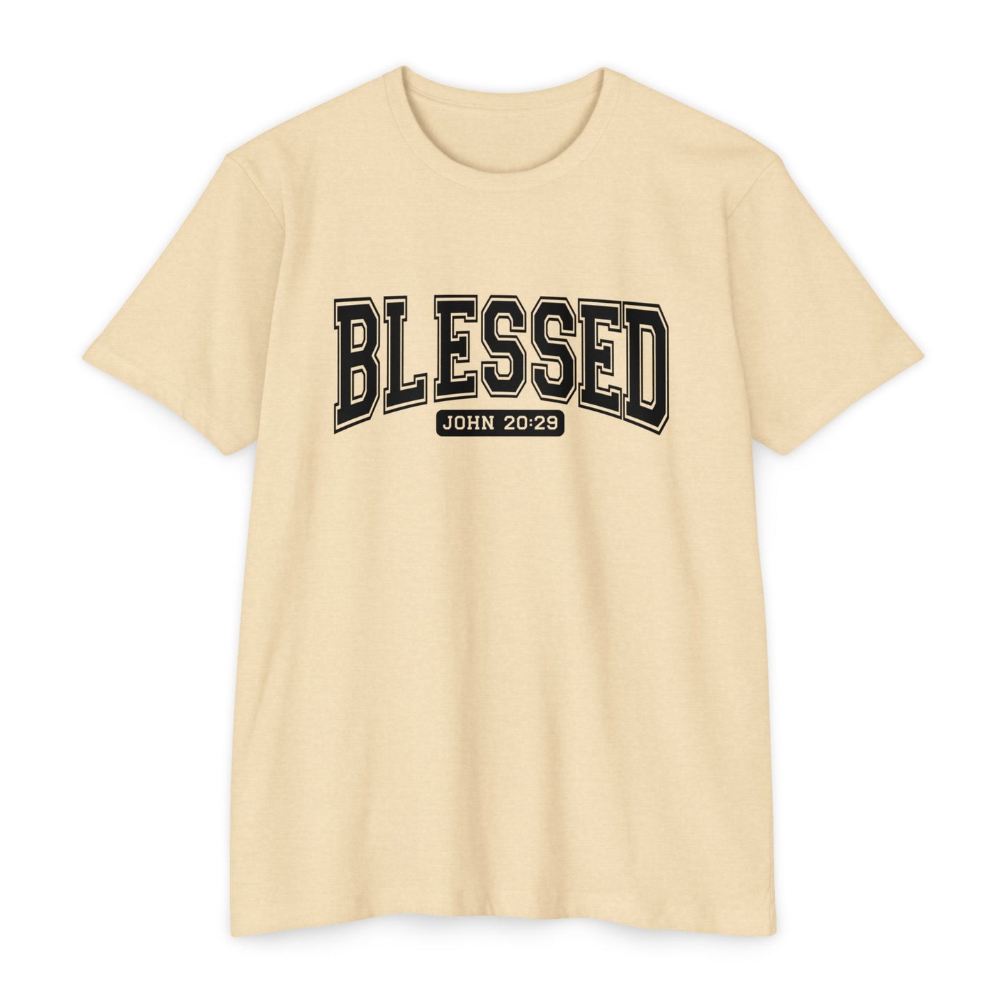 Blessed John 20:29 T-Shirt — Christian Faith Graphic Tee