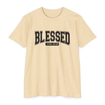 Blessed John 20:29 T-Shirt — Christian Faith Graphic Tee