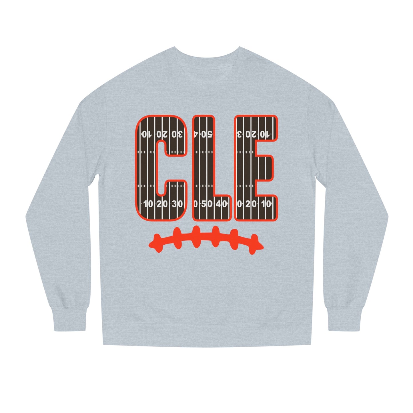 CLE Football Field Crewneck Sweatshirt