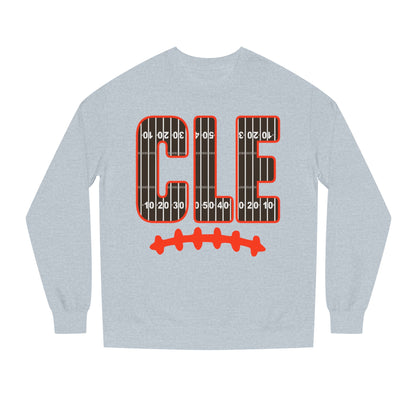CLE Football Field Crewneck Sweatshirt
