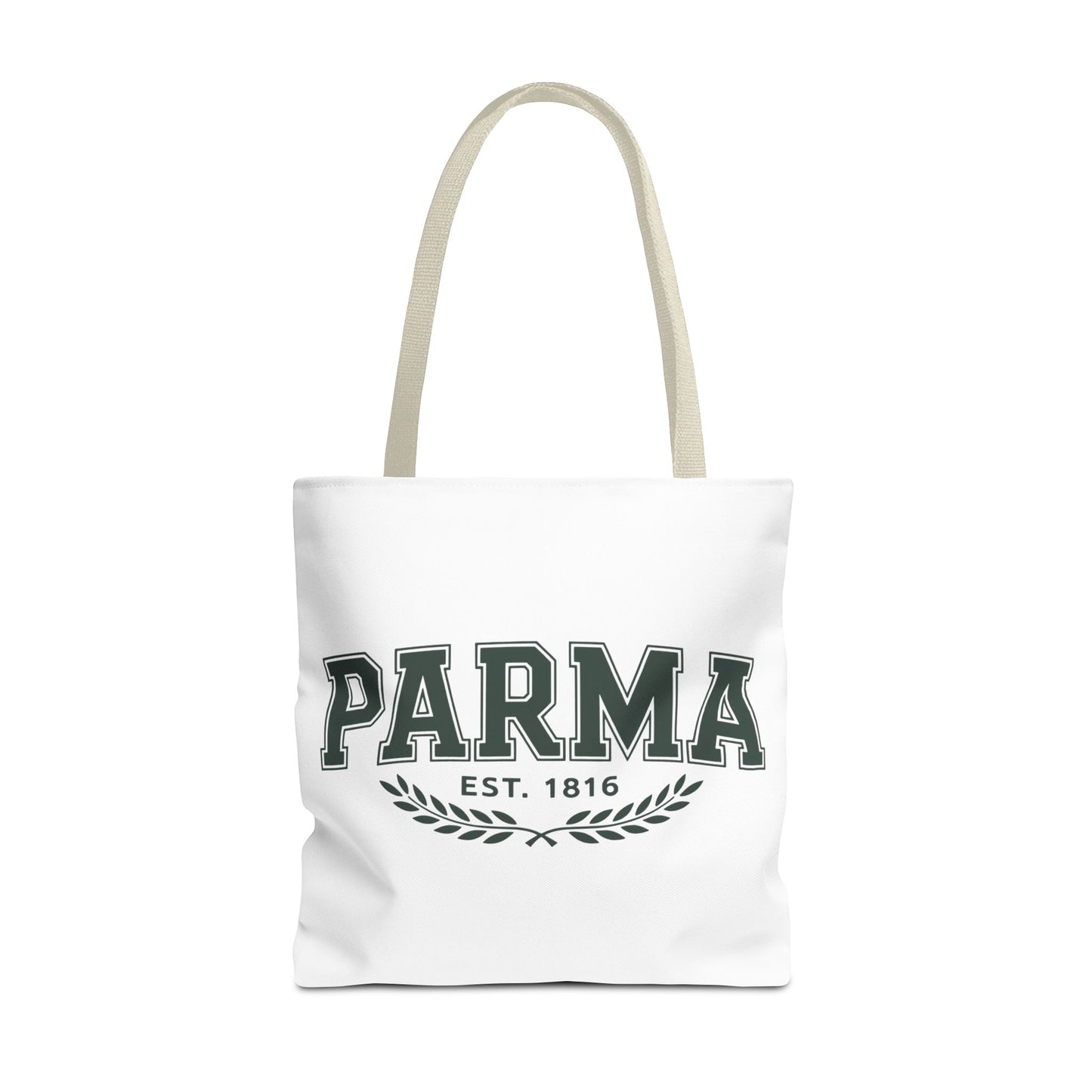 Parma Est. 1816 Tote Bag — Vintage Collegiate Canvas Tote