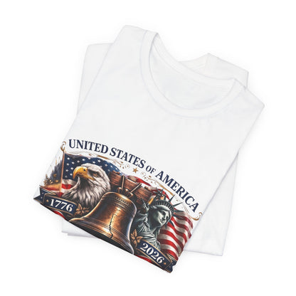 250th Anniversary USA Liberty Bell T-Shirt