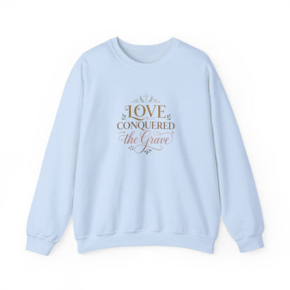 Love Conquered the Grave Crewneck Sweatshirt