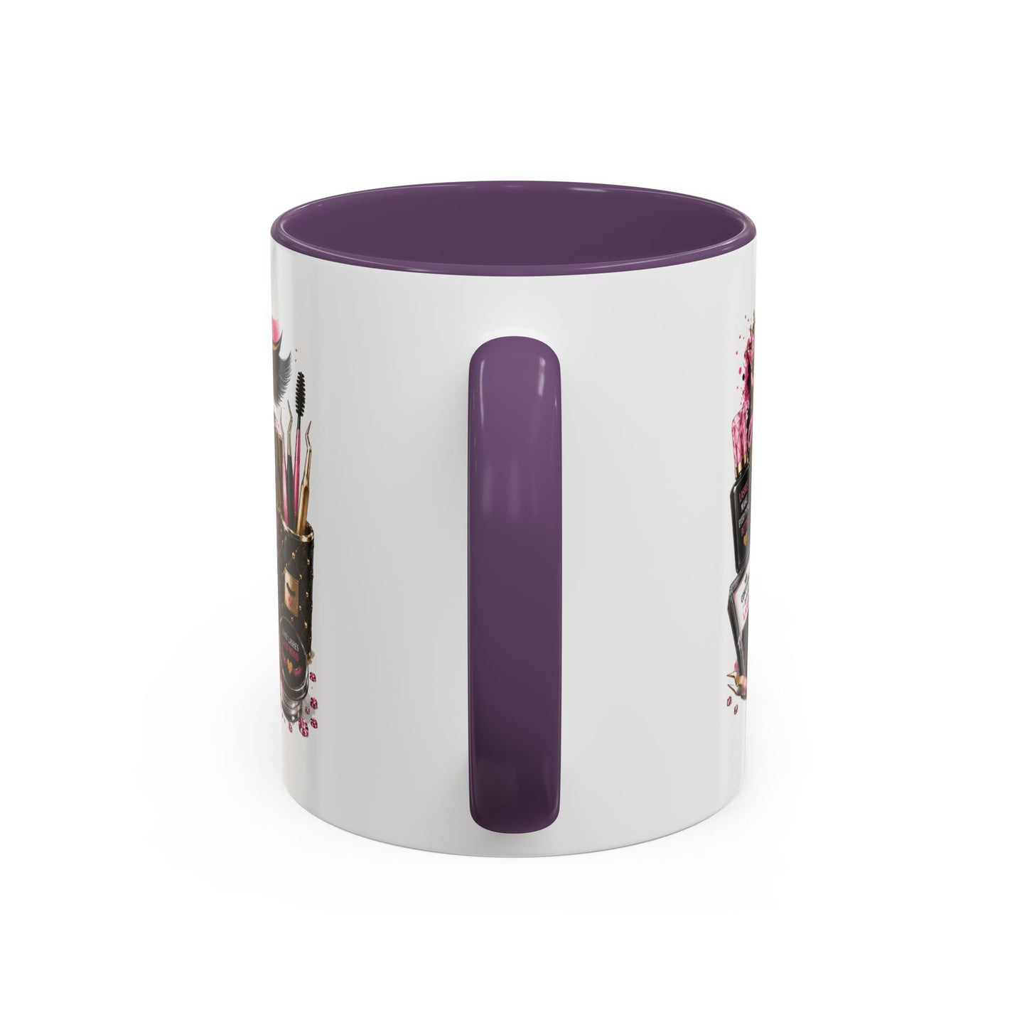 Lash Technician Coffee Mug – 'Enhancing Beauty One Lash at a Time' Accent Mug