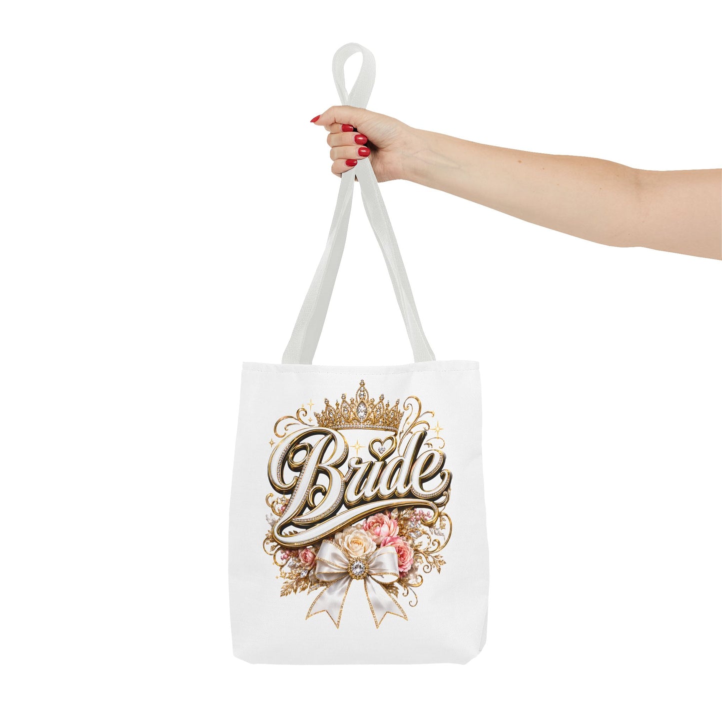 Bride Tote Bag — Bridal Shower, Bachelorette & Wedding Day Gift