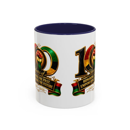 100 Years Commemorative Coffee Mug — "Honoring the Past, Empowering the Future"