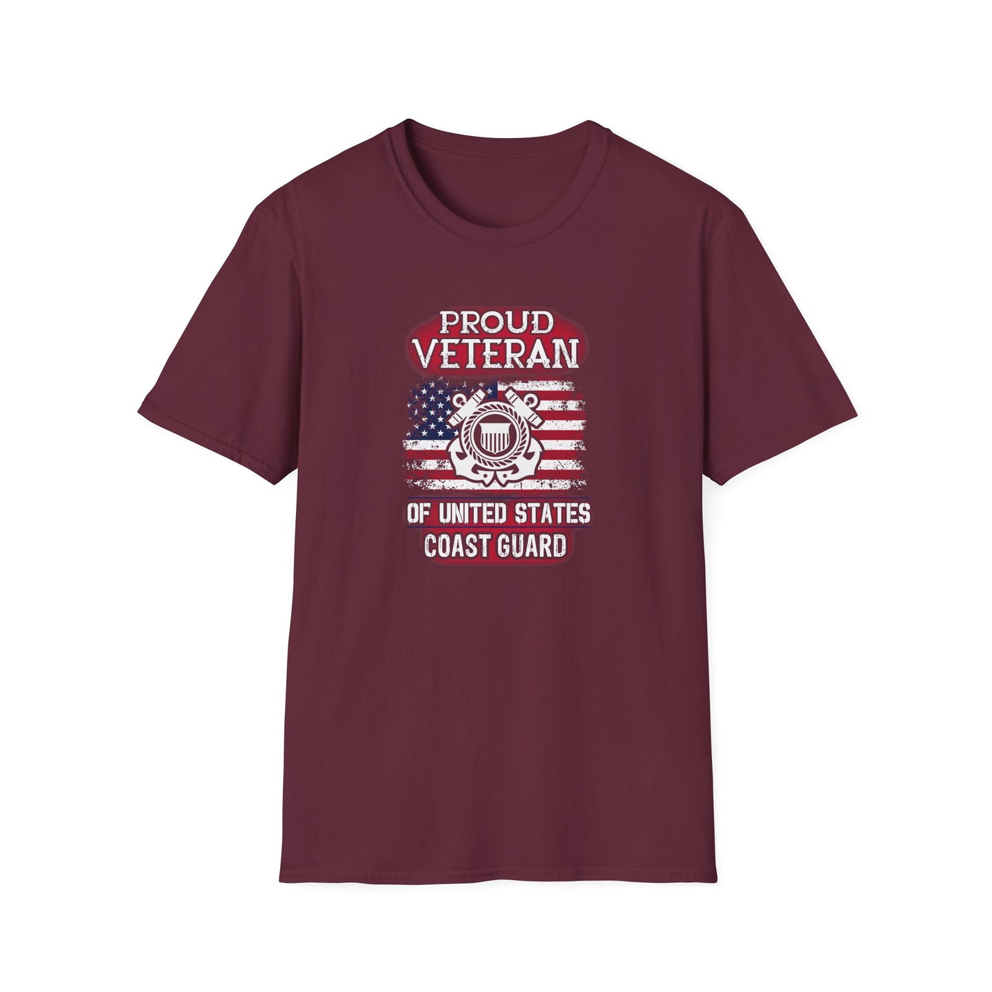 Proud Veteran of United States Coast Guard T-Shirt