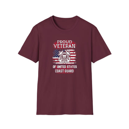 Proud Veteran of United States Coast Guard T-Shirt