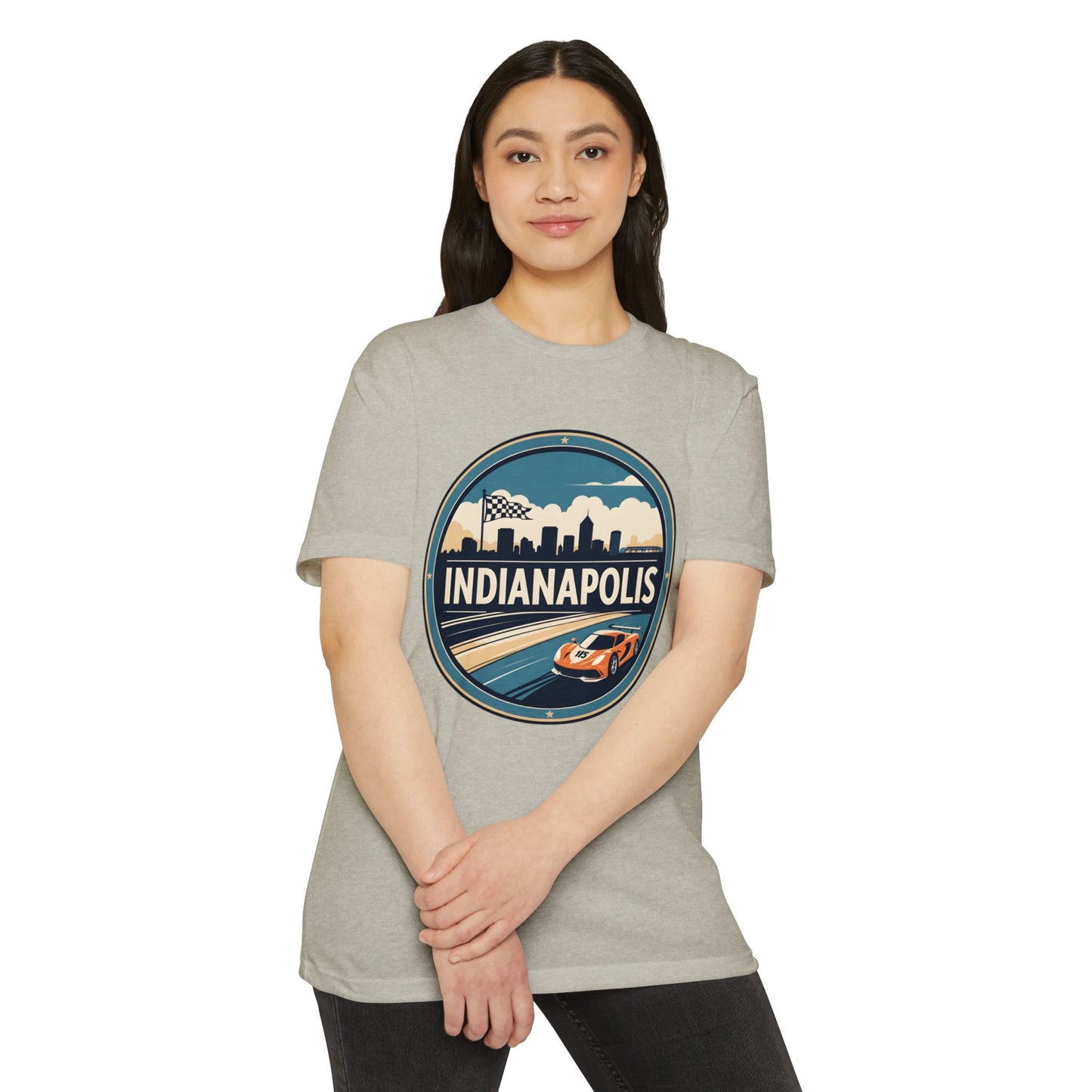 Indianapolis Racing Skyline T-Shirt