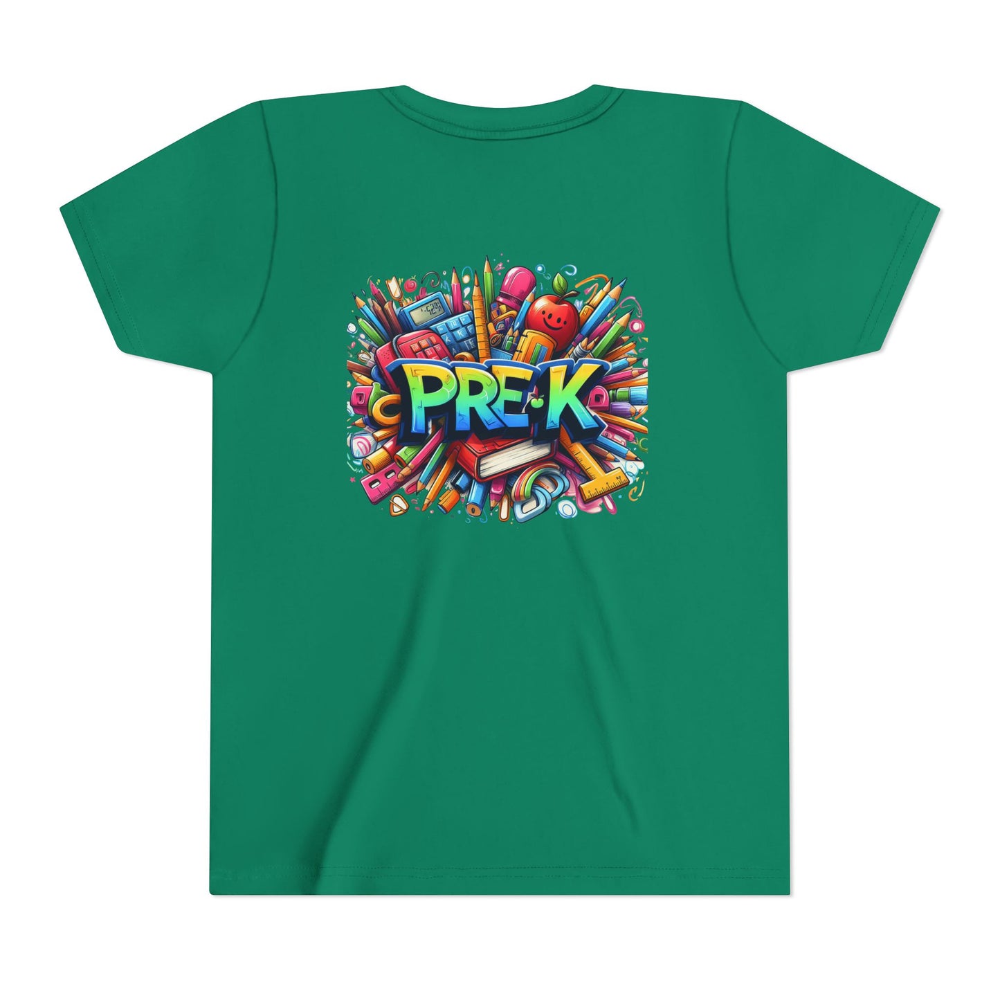 PRE-K Kids Tee — Colorful Back-to-School Pre-K Shirt for Preschoolers