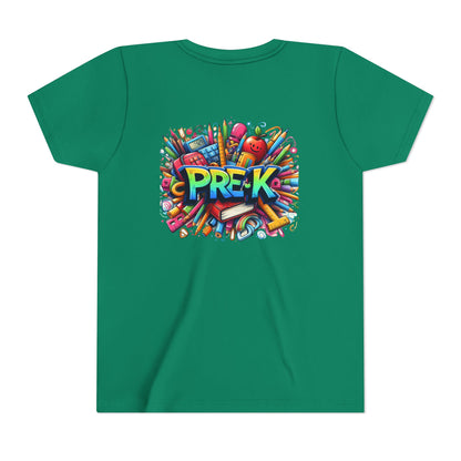 PRE-K Kids Tee — Colorful Back-to-School Pre-K Shirt for Preschoolers