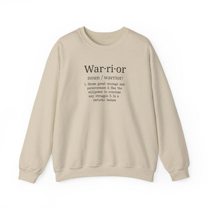 Warrior Definition  Sweatshirt