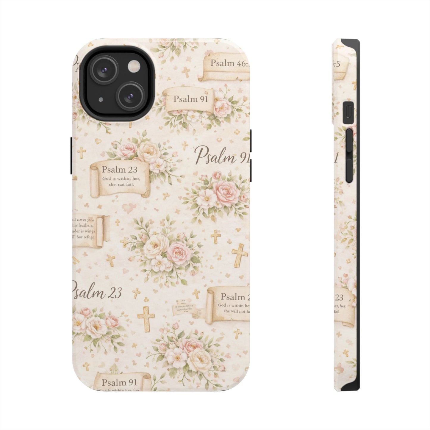 God Is Within Her Phone Case | Christian Floral iPhone Case