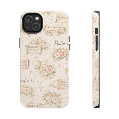 God Is Within Her Phone Case | Christian Floral iPhone Case