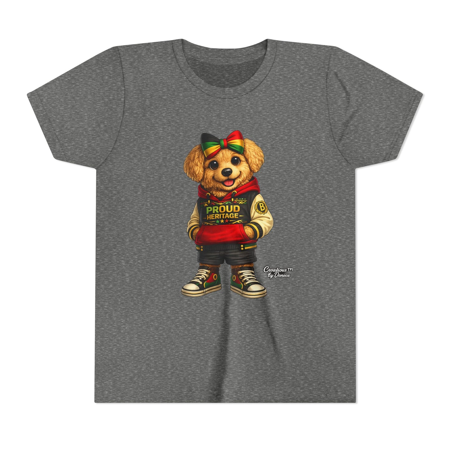 Kids Rasta Bear 'Proud Heritage' Tee