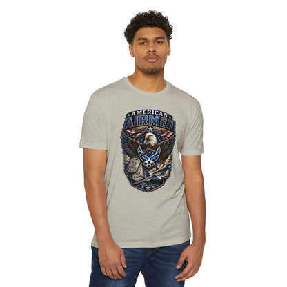 American Airmen Eagle T-Shirt — Patriotic USA Air Force Graphic Tee