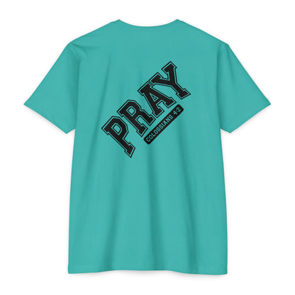 Pray Colossians 4:2 Christian T-Shirt — Faith Prayer Tee