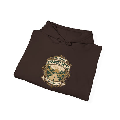 He Makes Straight Paths — Proverbs 3:6 Hoodie