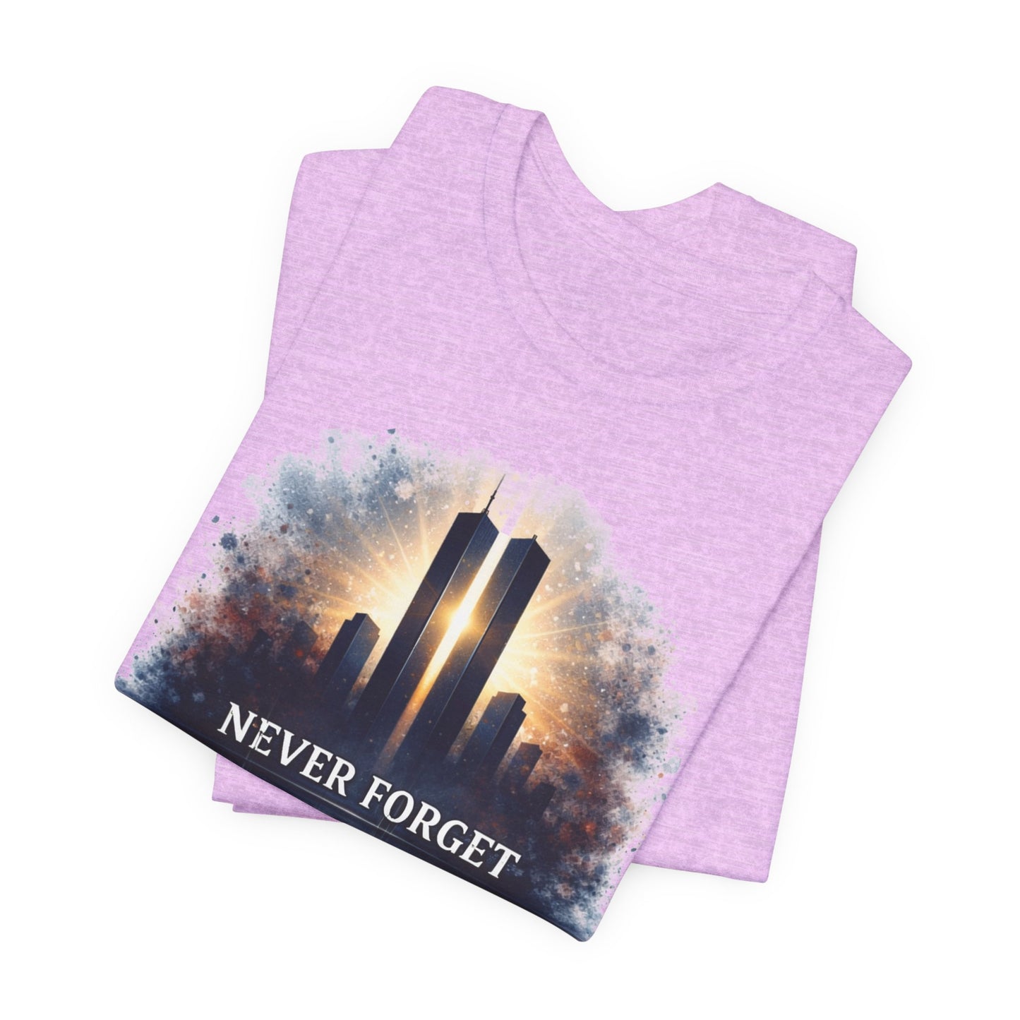 9/11 Never Forget Tee — World Trade Center Memorial Shirt
