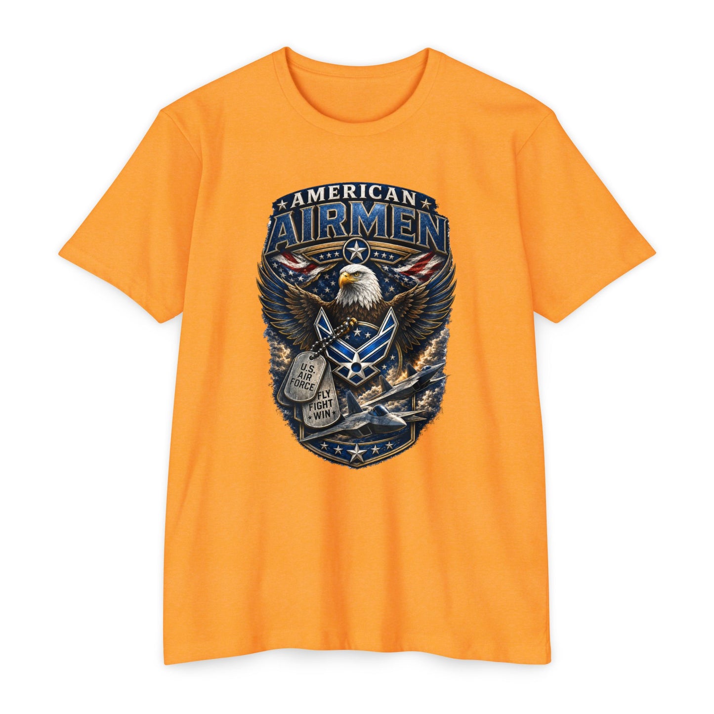 American Airmen Eagle T-Shirt — Patriotic USA Air Force Graphic Tee