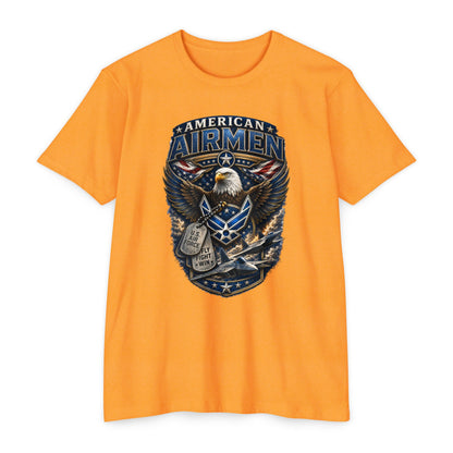 American Airmen Eagle T-Shirt — Patriotic USA Air Force Graphic Tee
