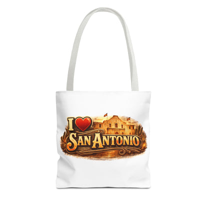 I  San Antonio Tote Bag — Alamo Vintage Souvenir Tote