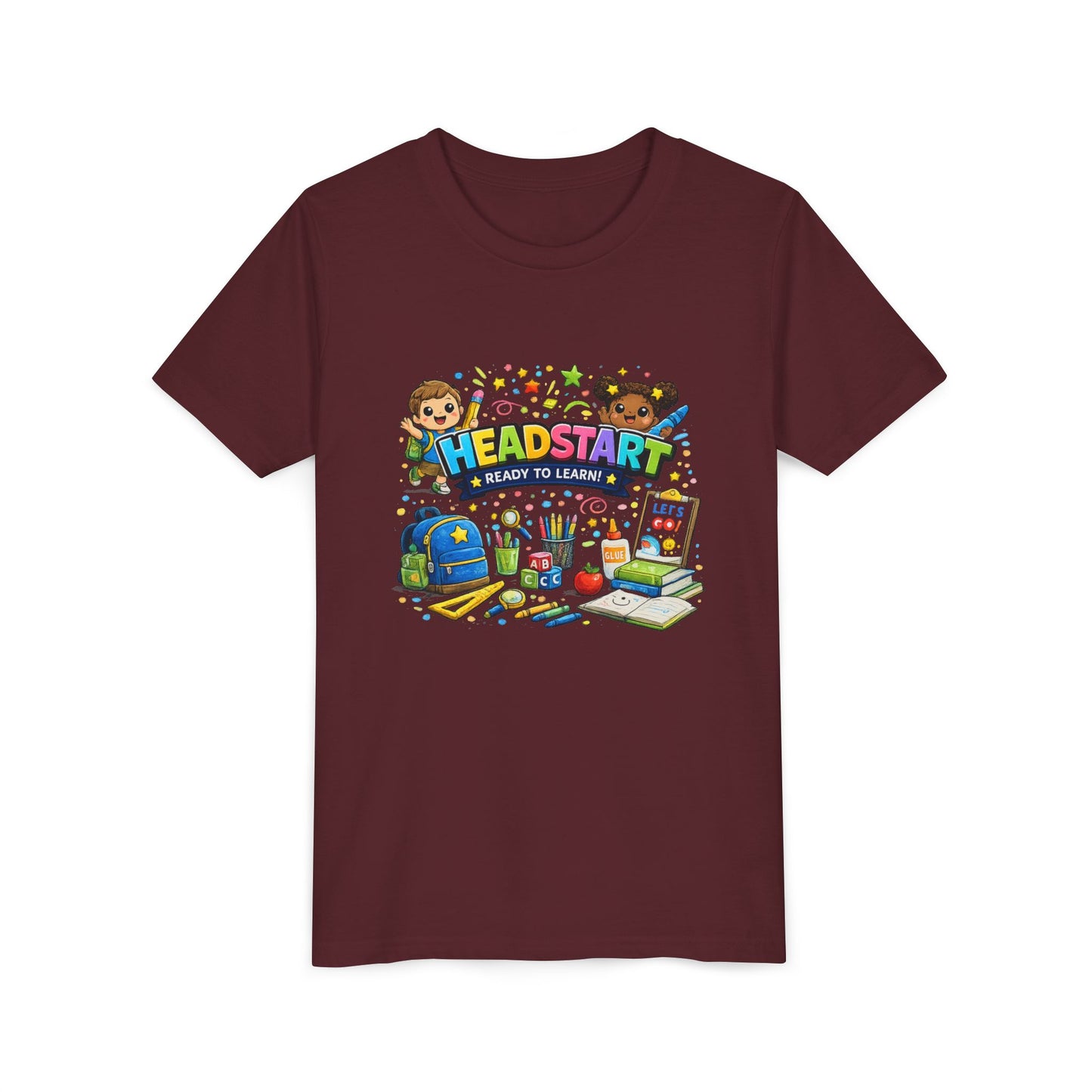 Headstart Kids T-Shirt - Ready to Learn Back-to-School Tee