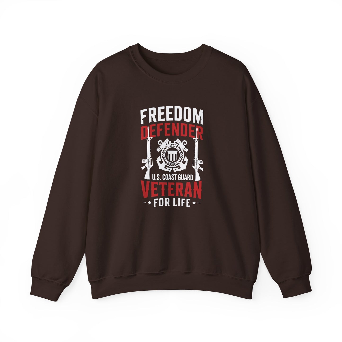 Freedom Defender U.S. Coast Guard Veteran Sweatshirt