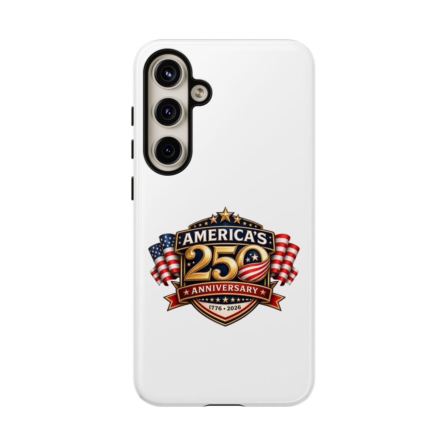 25th Anniversary Patriotic Phone Case — America’s Celebration Design