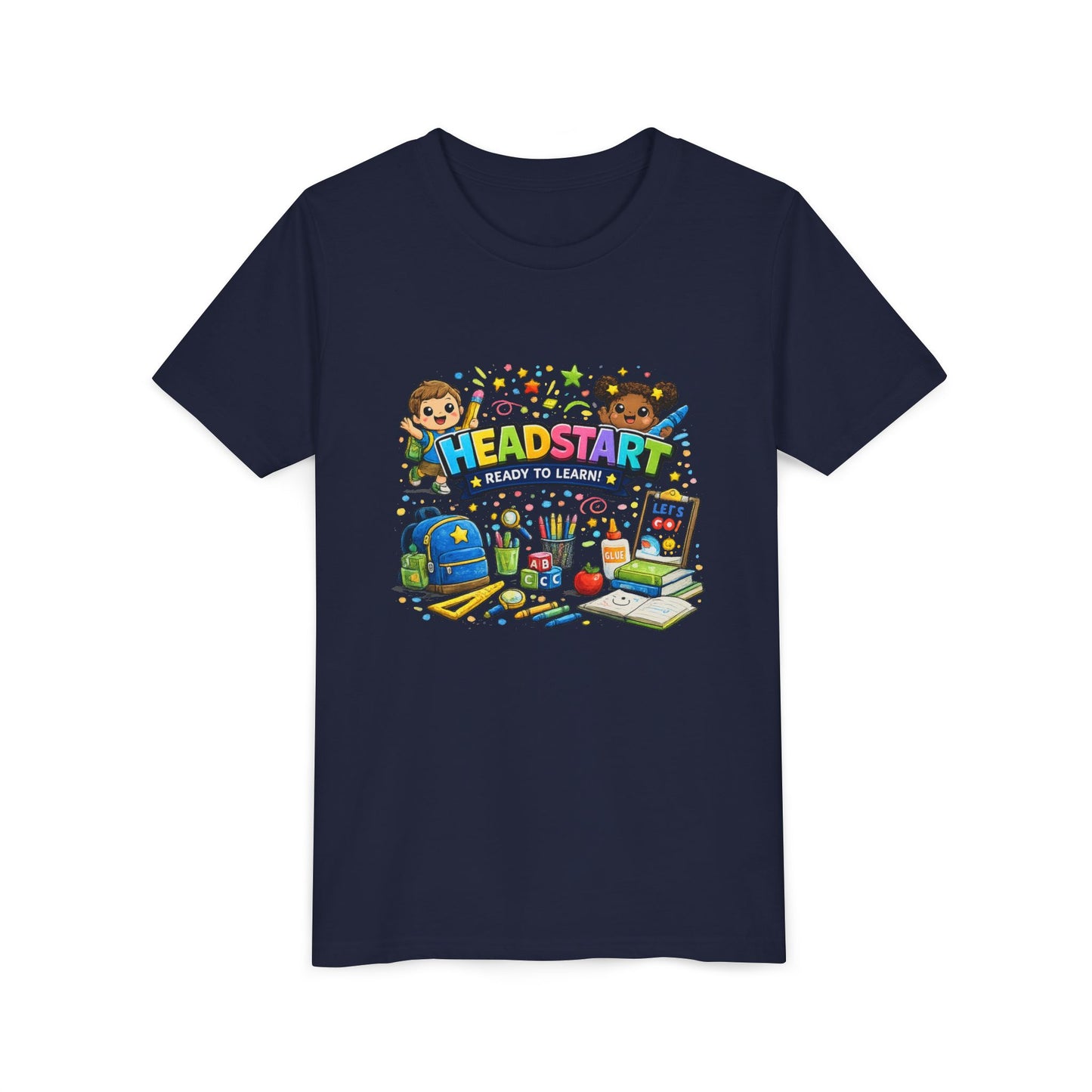 Headstart Kids T-Shirt - Ready to Learn Back-to-School Tee