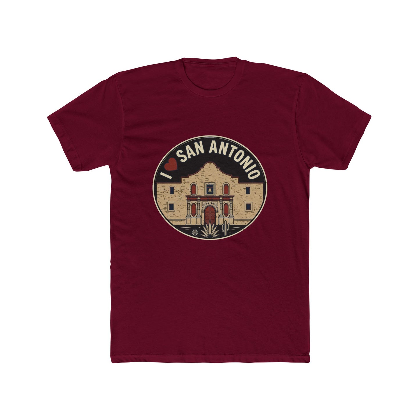 San Antonio Alamo T-Shirt — I  San Antonio Vintage Travel Tee