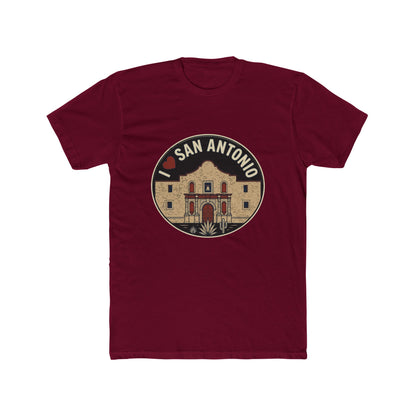 San Antonio Alamo T-Shirt — I  San Antonio Vintage Travel Tee