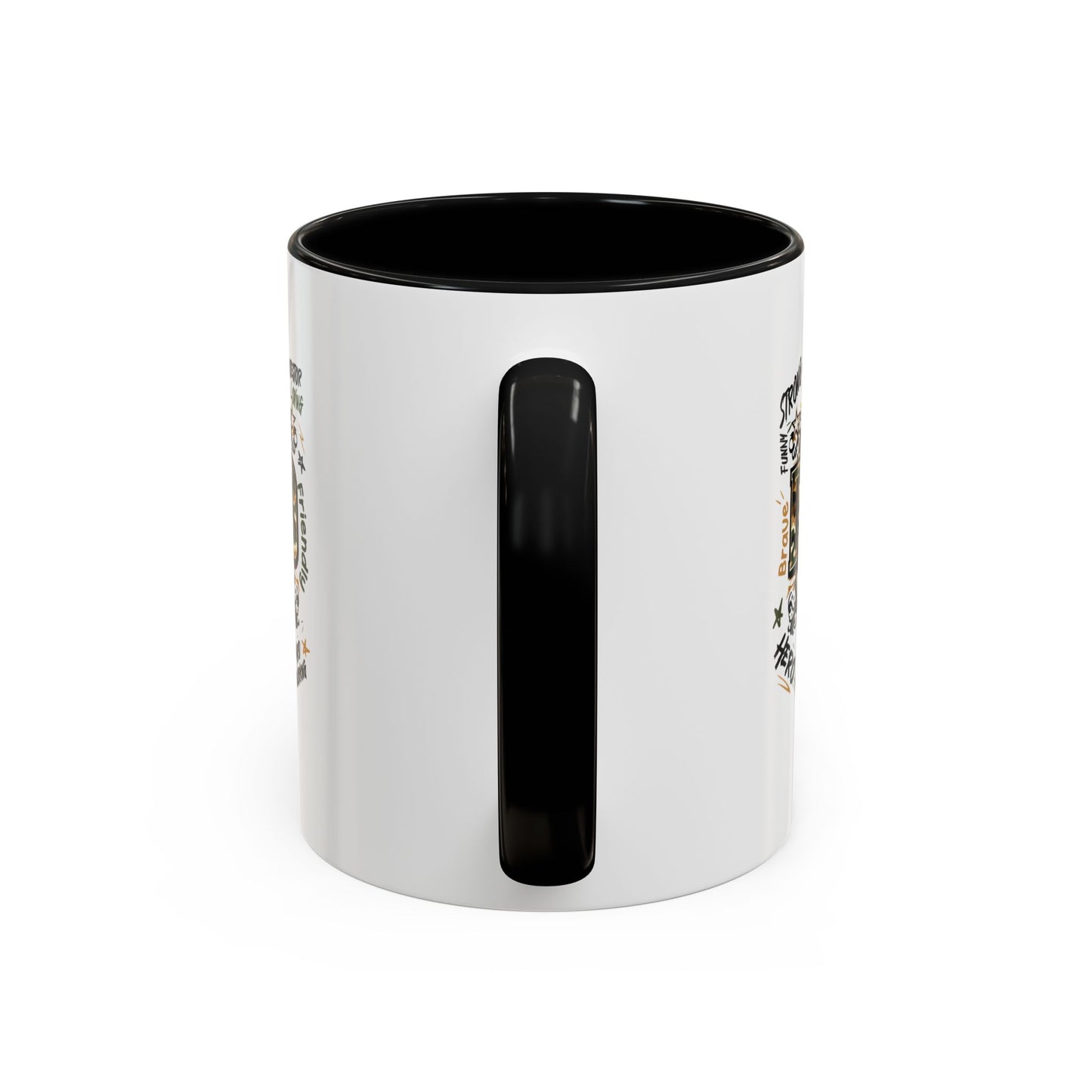 Dad King Lion Coffee Mug — 'Dad: The King' Accent 11/15oz Gift