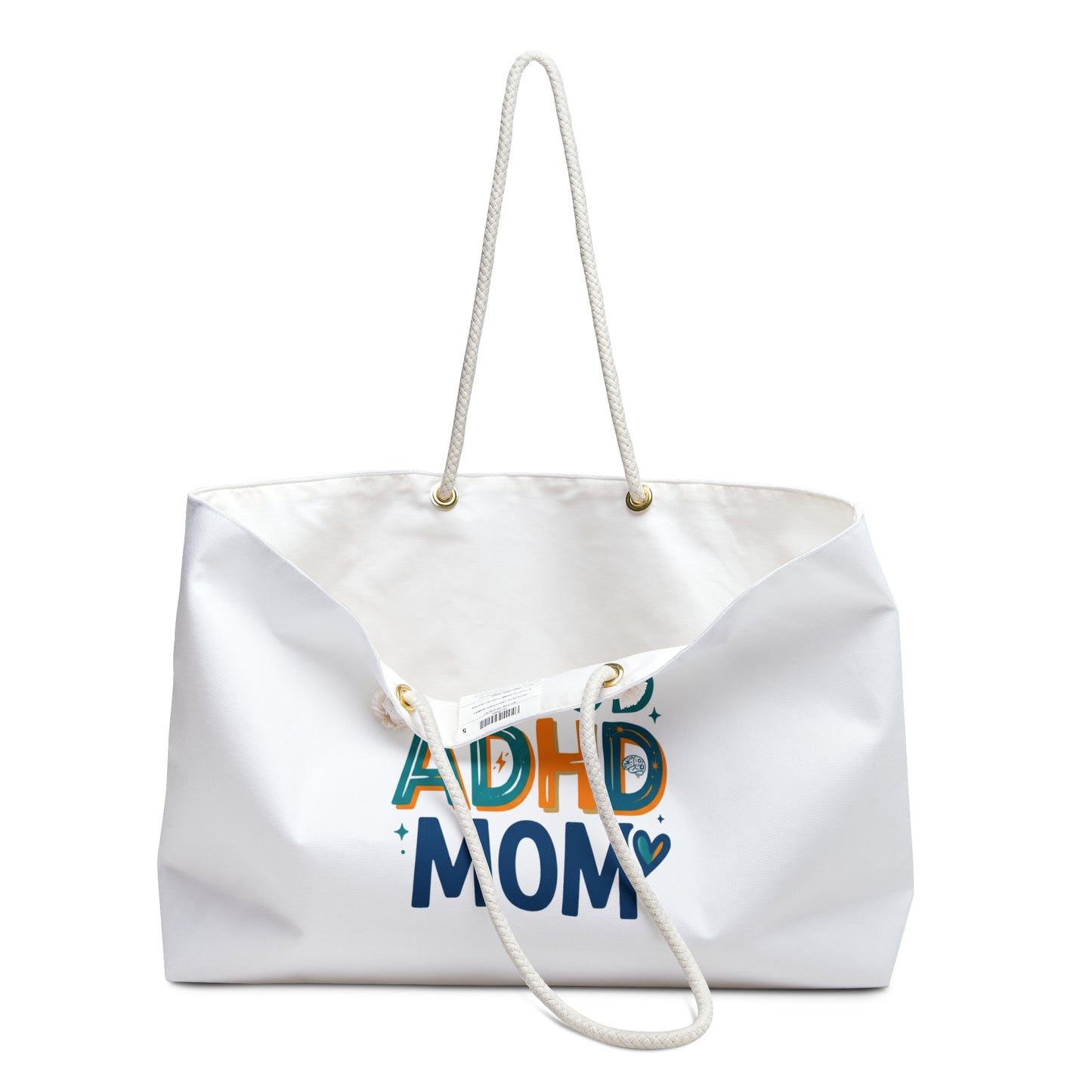 Proud ADHD Mom Weekender Bag — Supportive Travel Tote for Moms