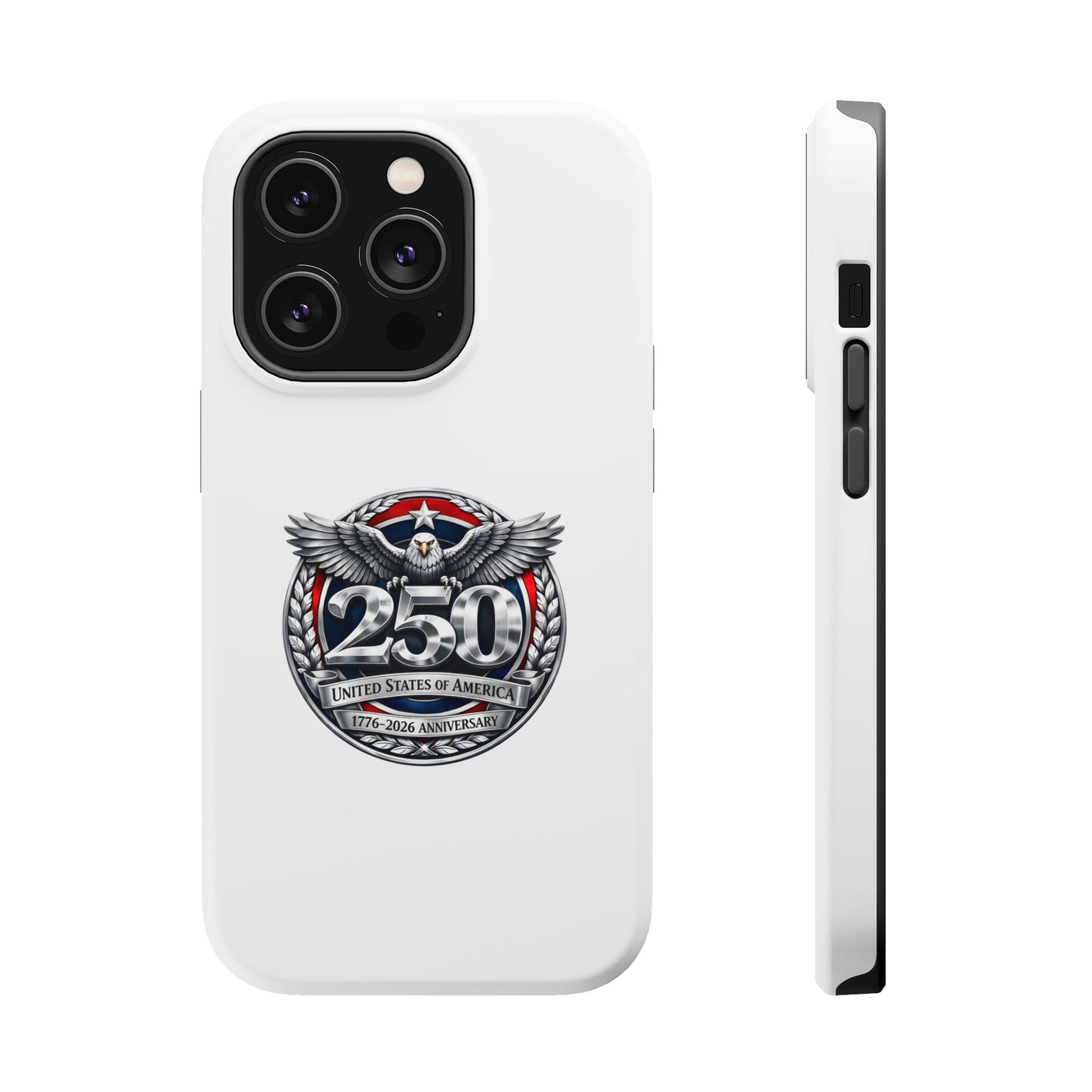 iPhone Magnetic Impact Case — 250th Anniversary Eagle Badge Design