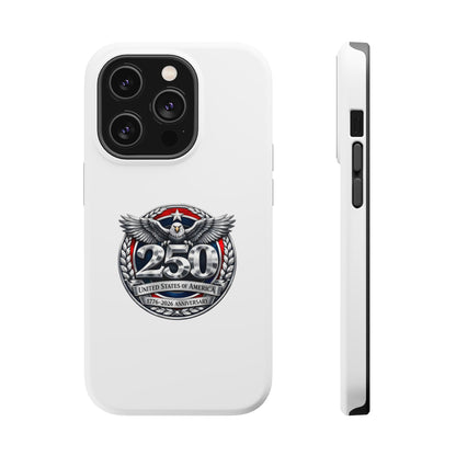 iPhone Magnetic Impact Case — 250th Anniversary Eagle Badge Design