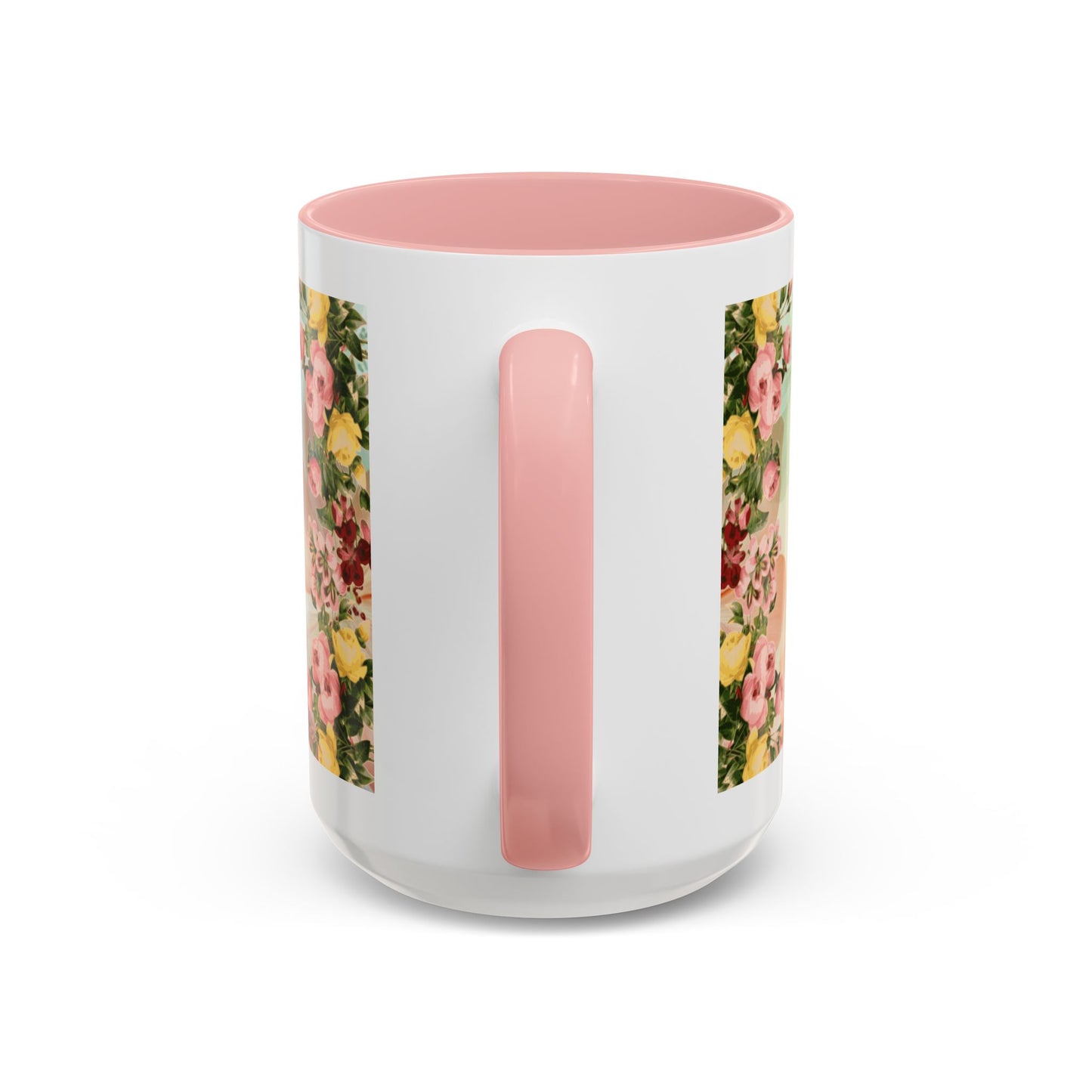 Mother’s Love Accent Coffee Mug – Floral Inspirational Gift (11/15 oz)