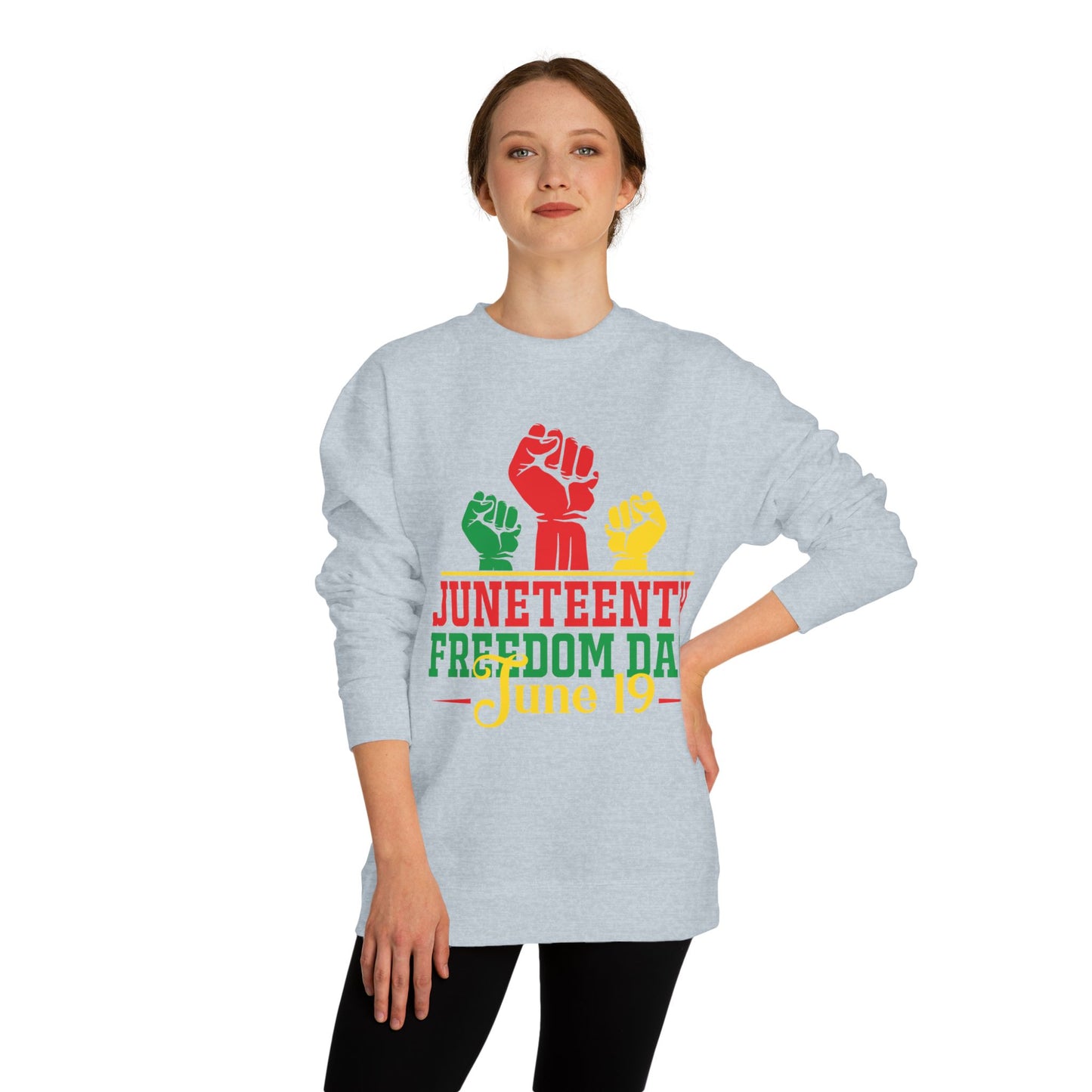 Juneteenth Freedom Day Sweatshirt — June 19 Celebration Crew