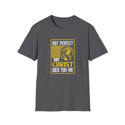 “Not Perfect But Christ Died For Me” T-Shirt