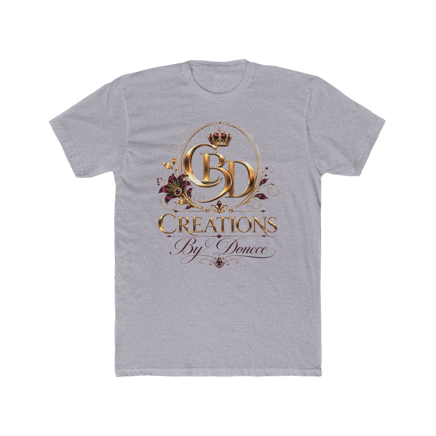 Creations By Donece Logo Tee - Luxury Monogram Graphic T-Shirt