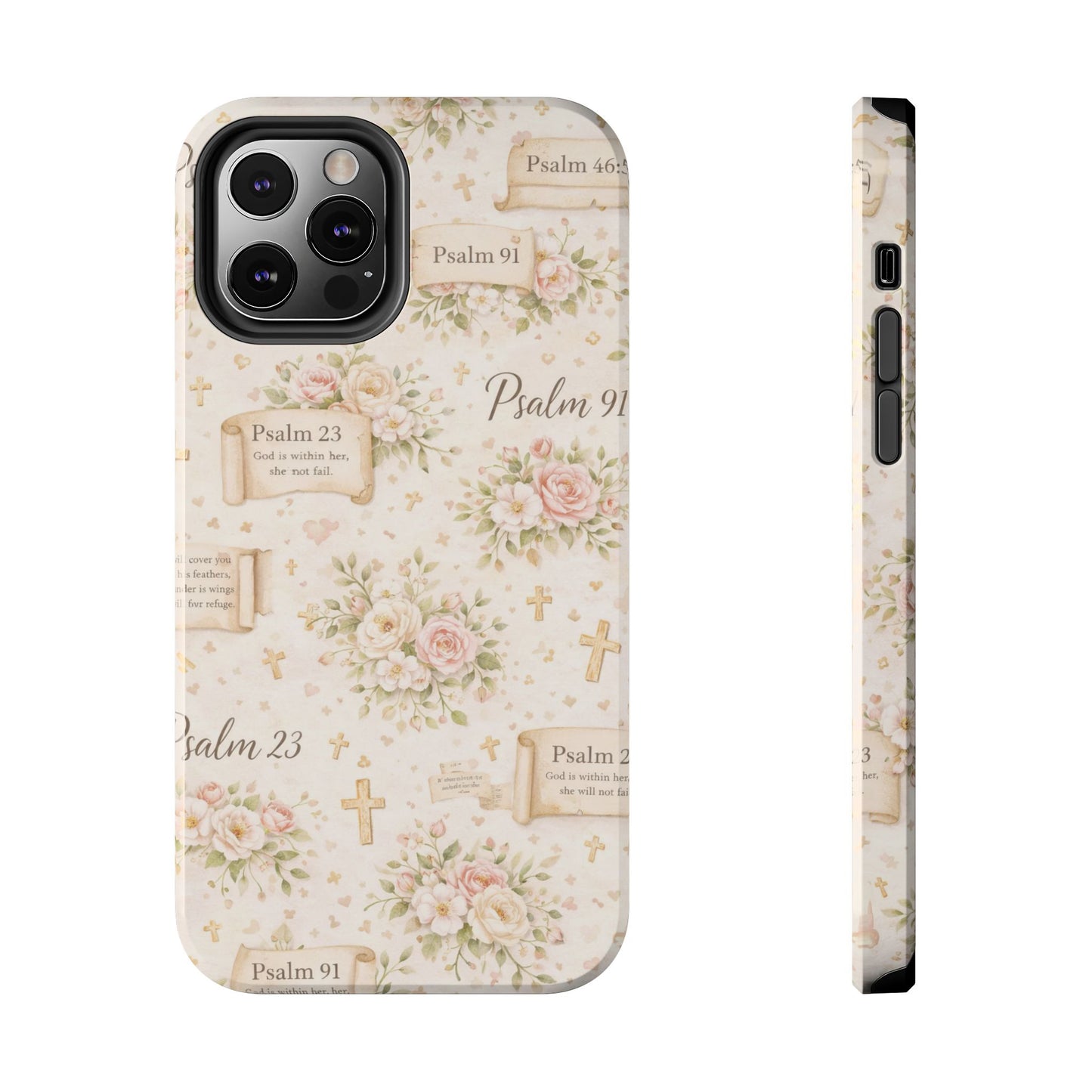 God Is Within Her Phone Case | Christian Floral iPhone Case