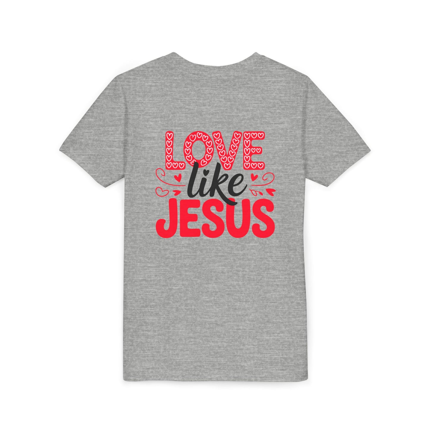 Youth Tee - "Love Like Jesus" Christian Kids Shirt