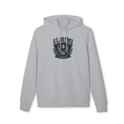 U.S. Air Force Eagle Hoodie — "Aim High" Military Graphic Pullover